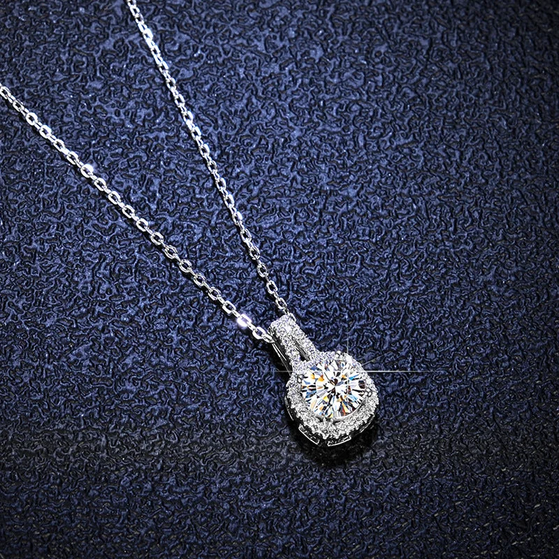 1 Karat Necklace (Moissanite Youbai Level)