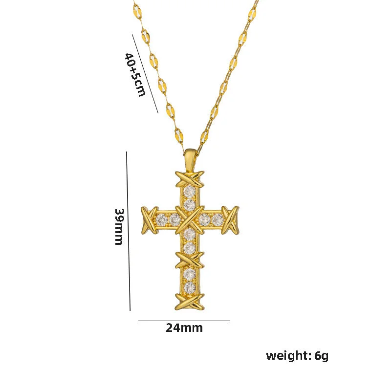 8847 Cross Gold