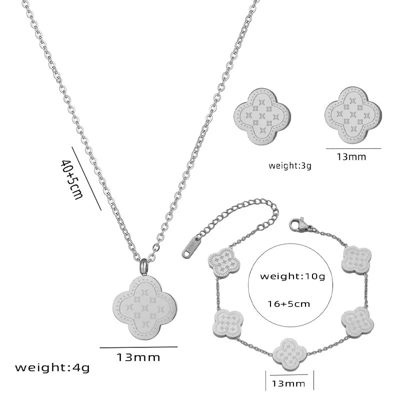 704 steel color three piece set