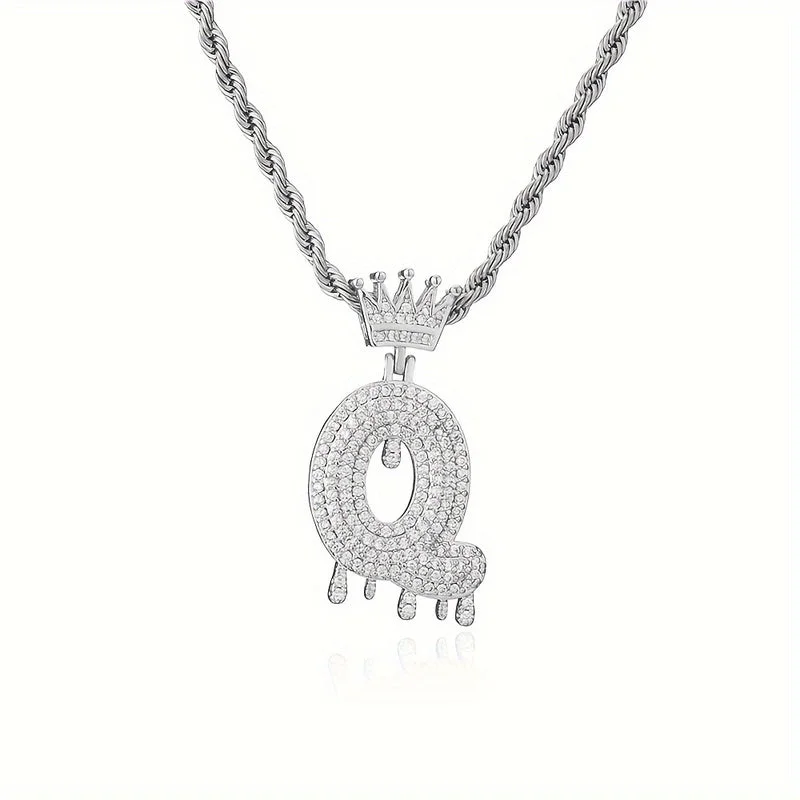 Silver|Q Pendant without Chain