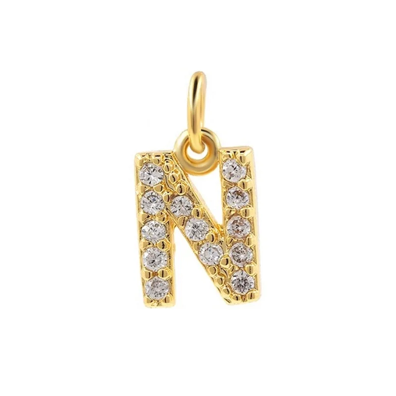 Single Letter Pendant N