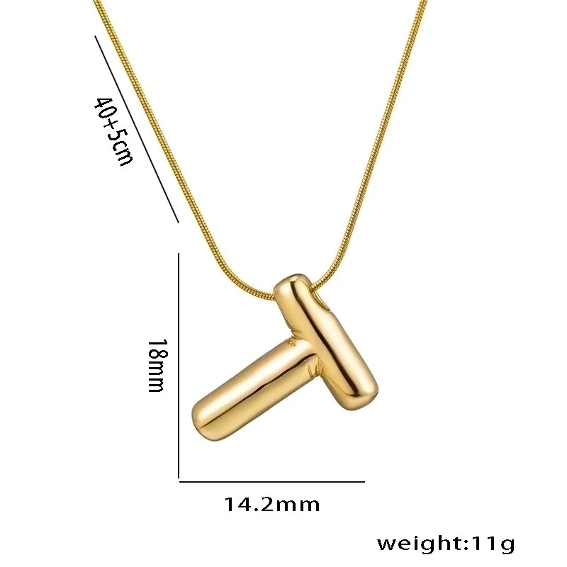 |8881 Letter T Gold