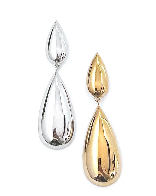 Delicate small earrings for women -Eros Teardrop Earring || Choose Color