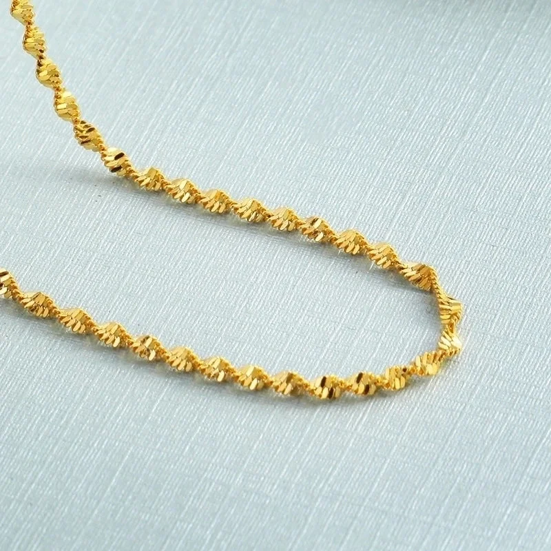 2mm Water Wave Chain