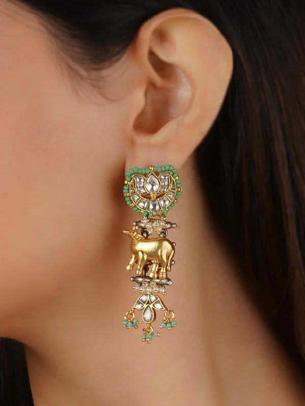 Women's earrings for autumn winter -Multicolor Mishr Earrings - MR-E223