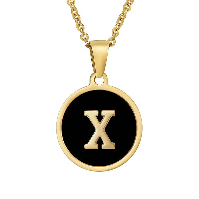 Black X (Including Chain)