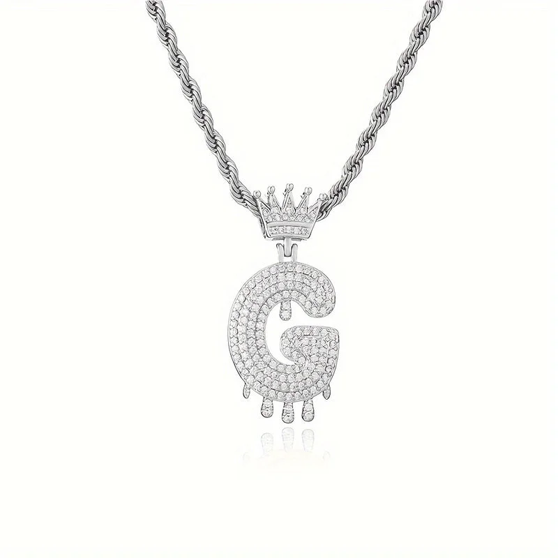 Silver|G Pendant without Chain