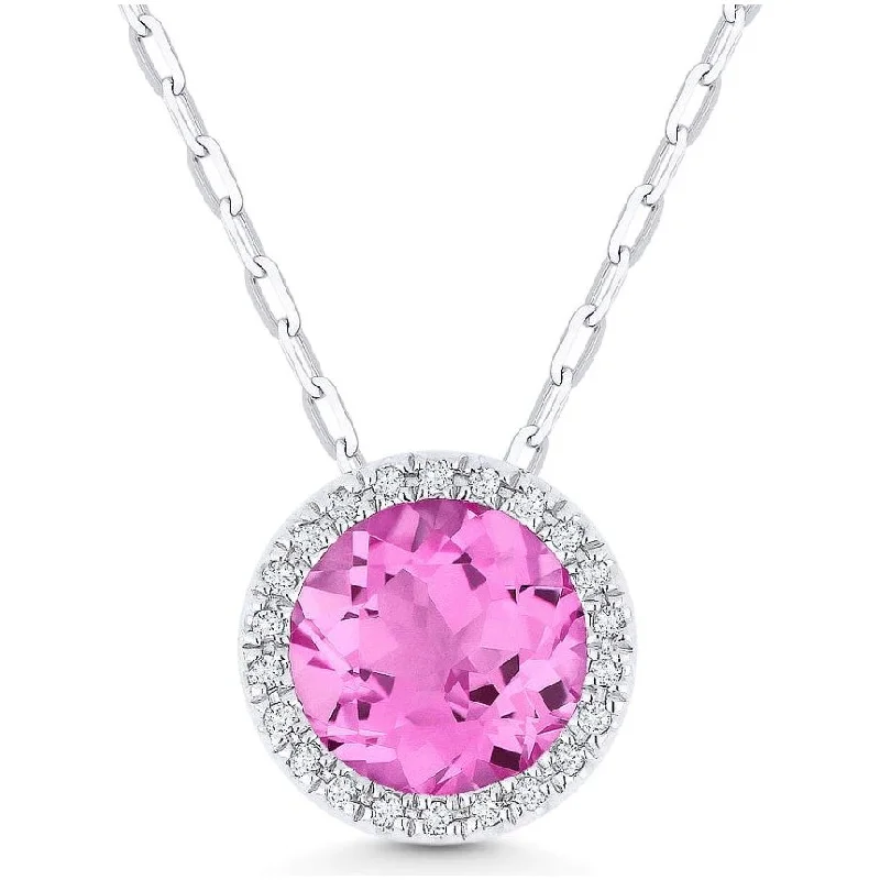 Created Pink Sapphire