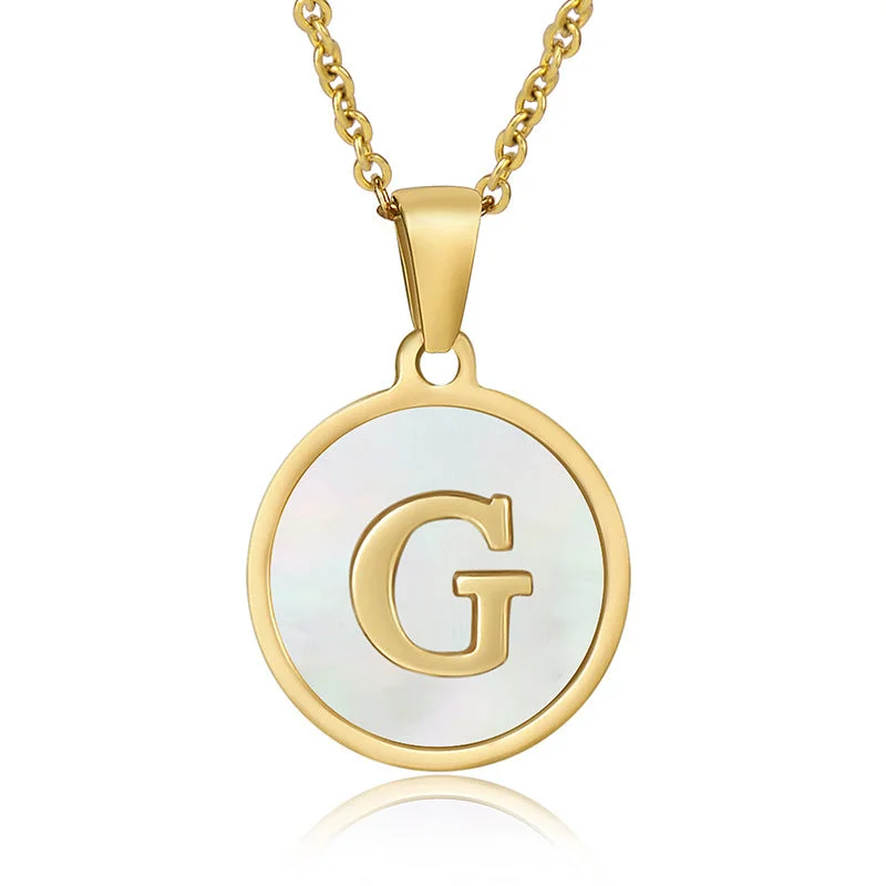 White Shell G (Including Chain)