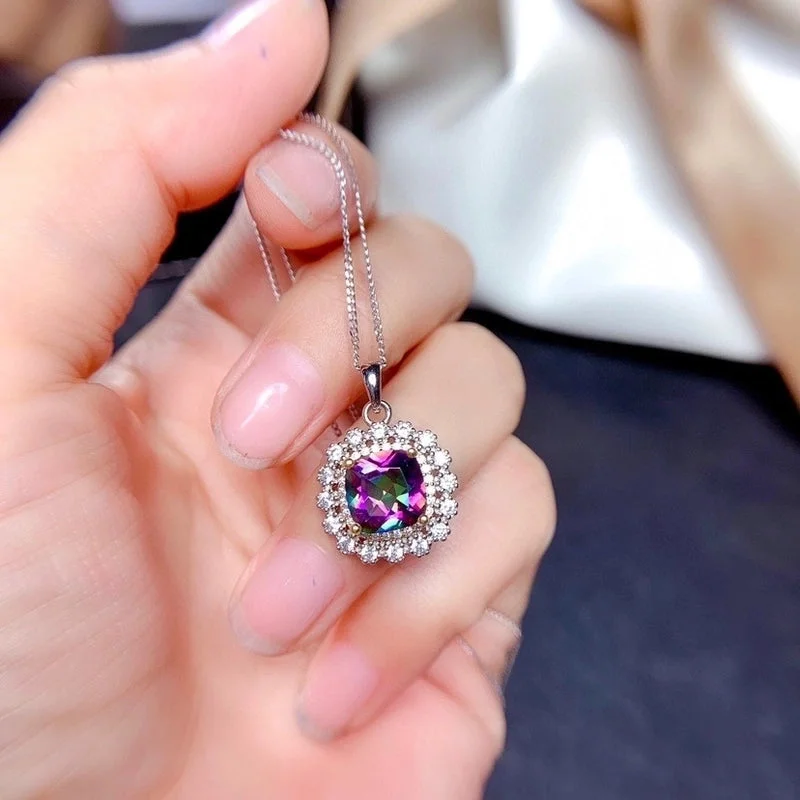 Rainbow Color Pendant [without Chain]]