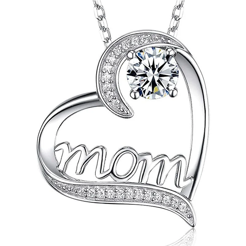 White Gold Color Mom Style Three [White Stone]]