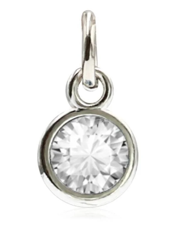 April Diamond (White Diamond) + open ring