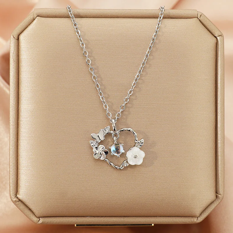 X5538# Exuberant Necklace-Silver