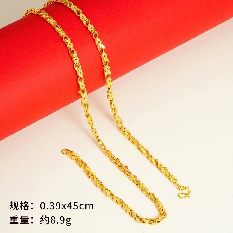 Double-Sided Rabbit Ear Chain