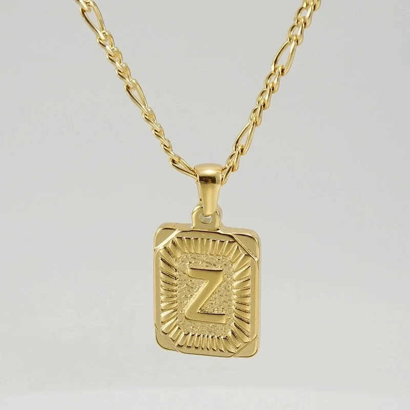 Gold Z (Including Chain)