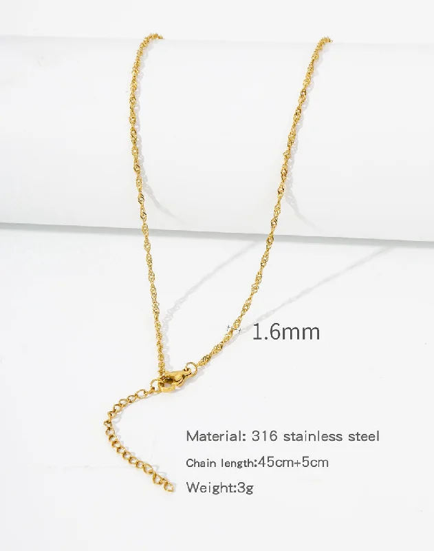 HC0025G1645 Water Wave Chain