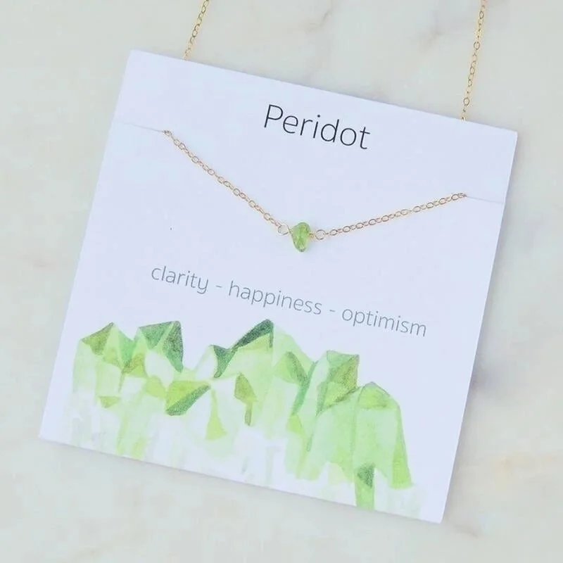 Olivine|Pure Necklace without Card