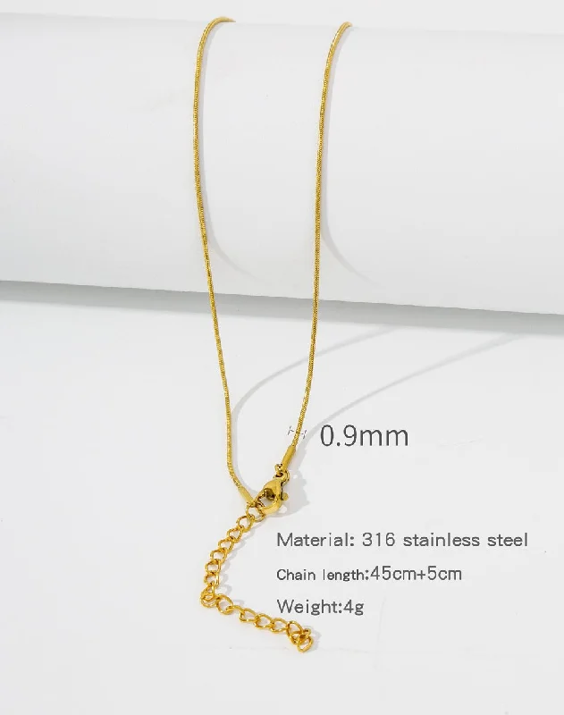 HC0035G945 Round Snake Chain