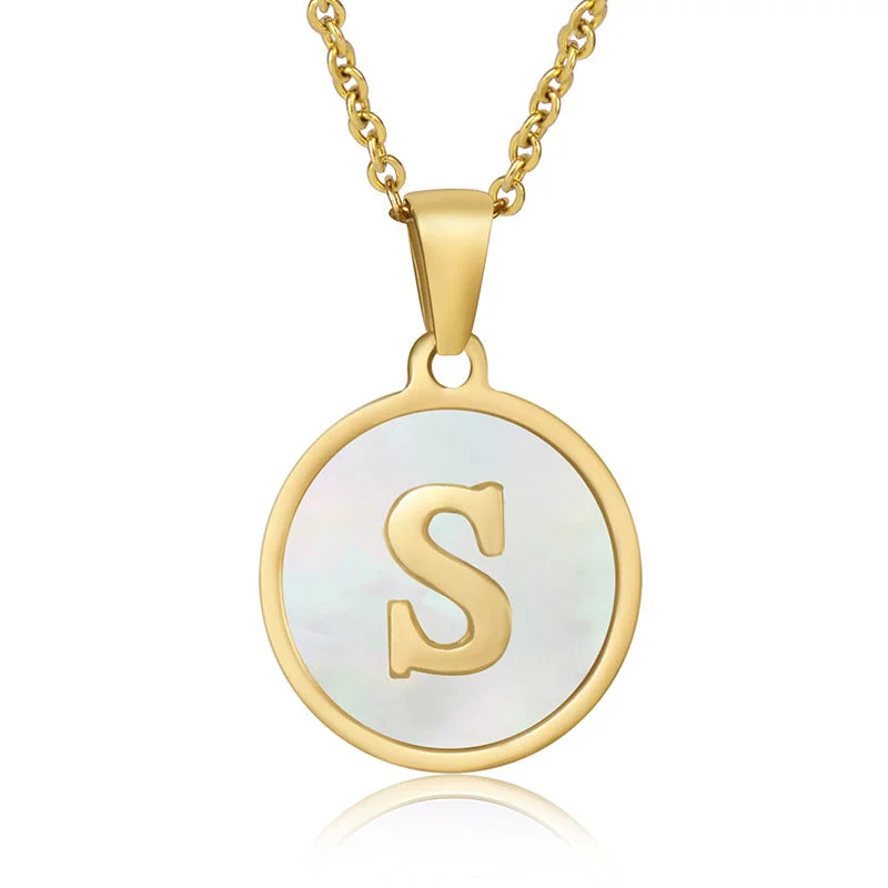 White Shell S (Including Chain)