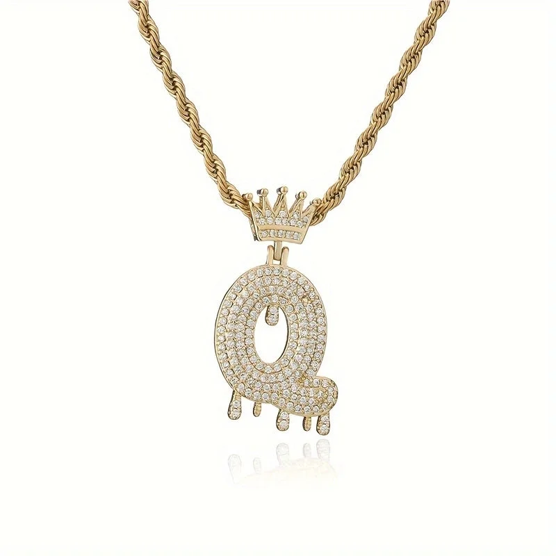 Gold|Q Pendant without Chain