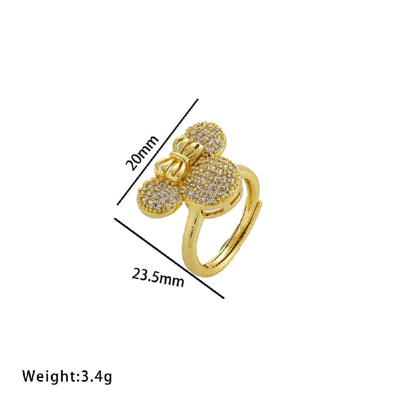 8967 Mickey Ring Gold