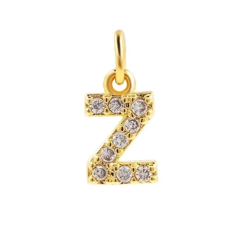 Single Letter Pendant Z