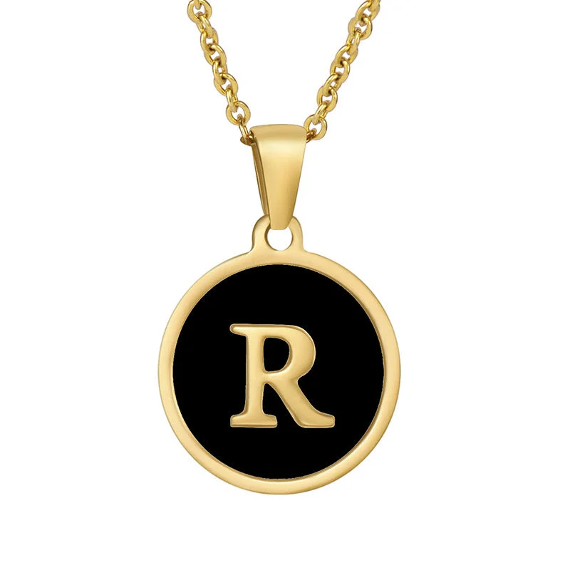 Black R (Including Chain)