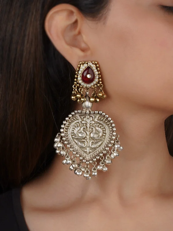 Sparkling women's earrings -Tribal Earrings - EK-SFEAR352