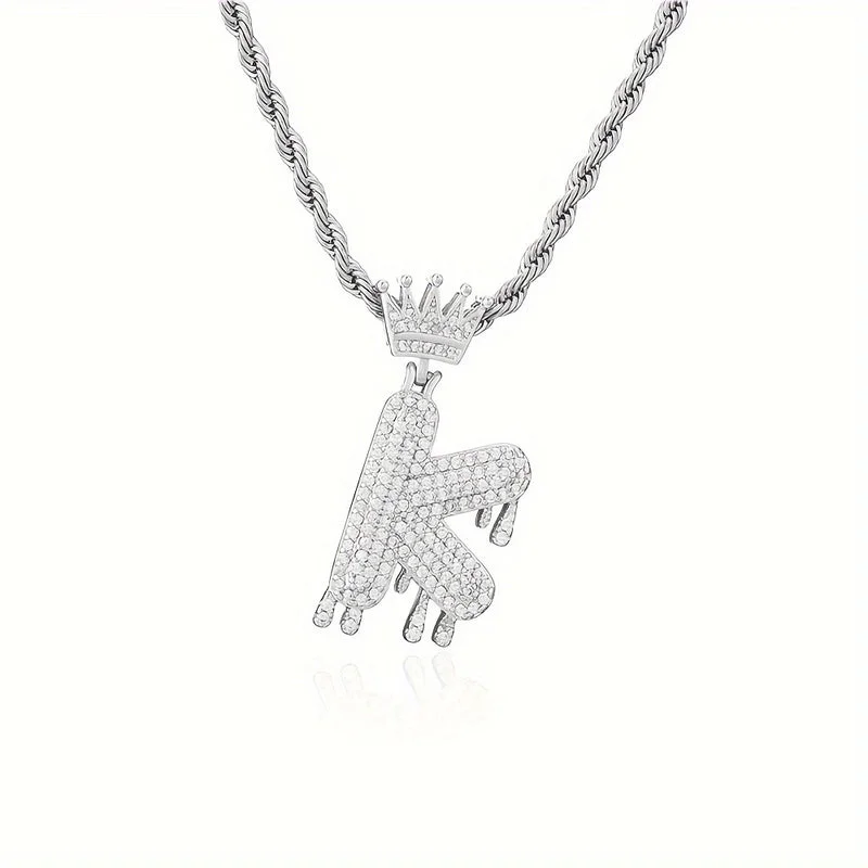 Silver|K Pendant without Chain