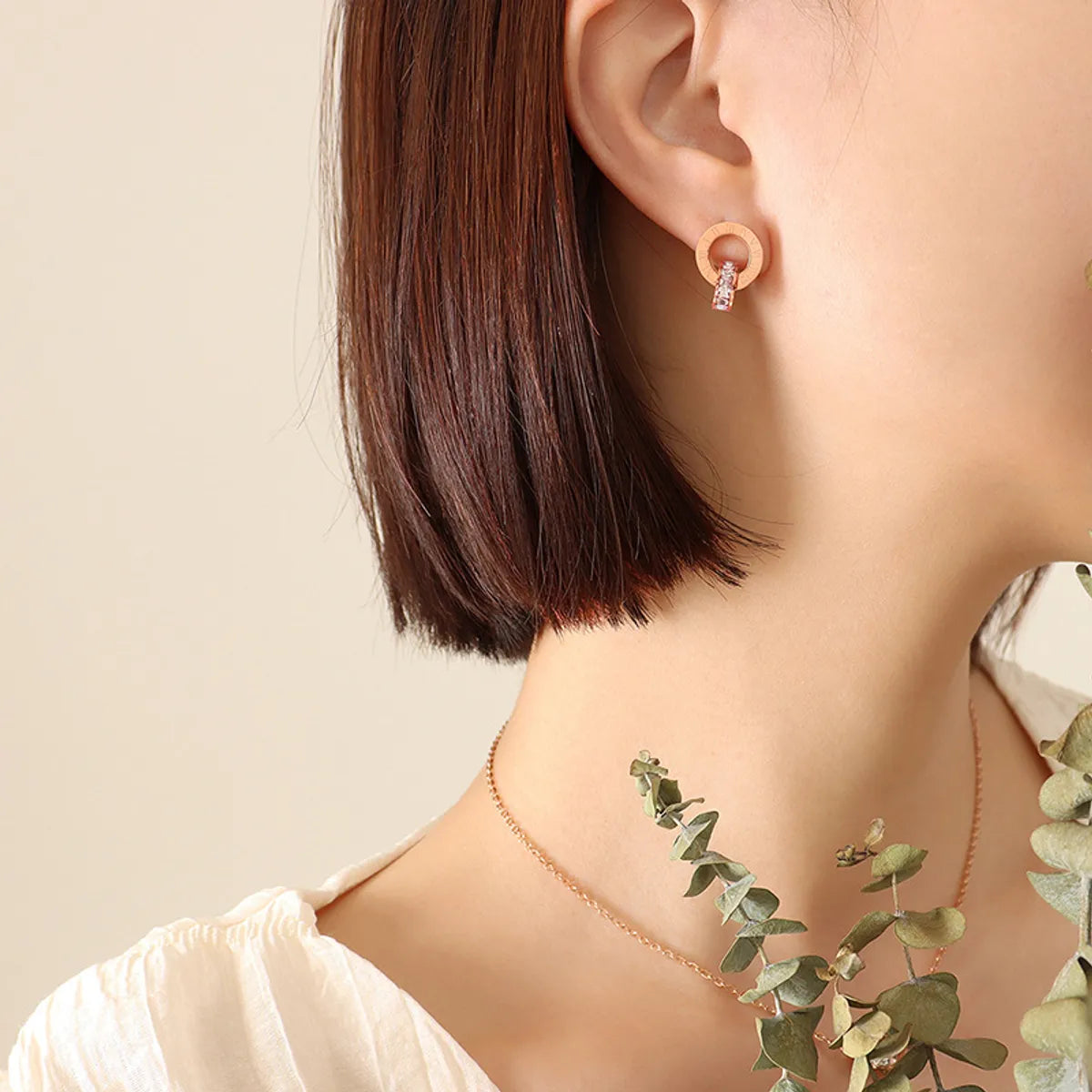 F297-Rose Earrings