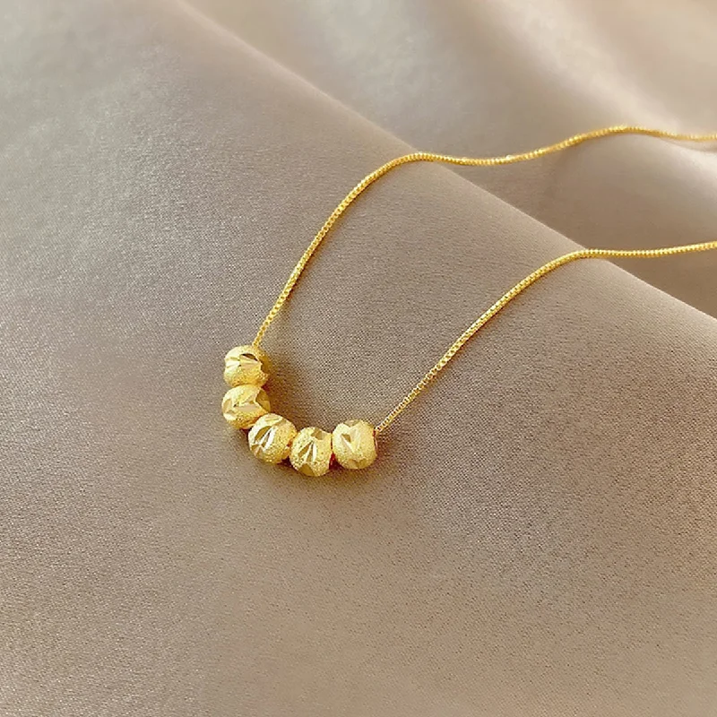 Gold Little Golden Beans Necklace