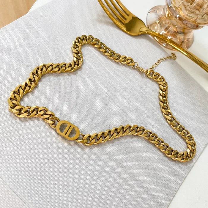 Golden necklace