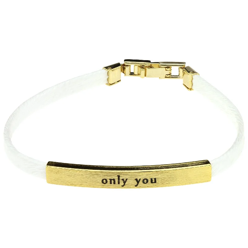 Women’s bracelet stack -Only You Bracelet