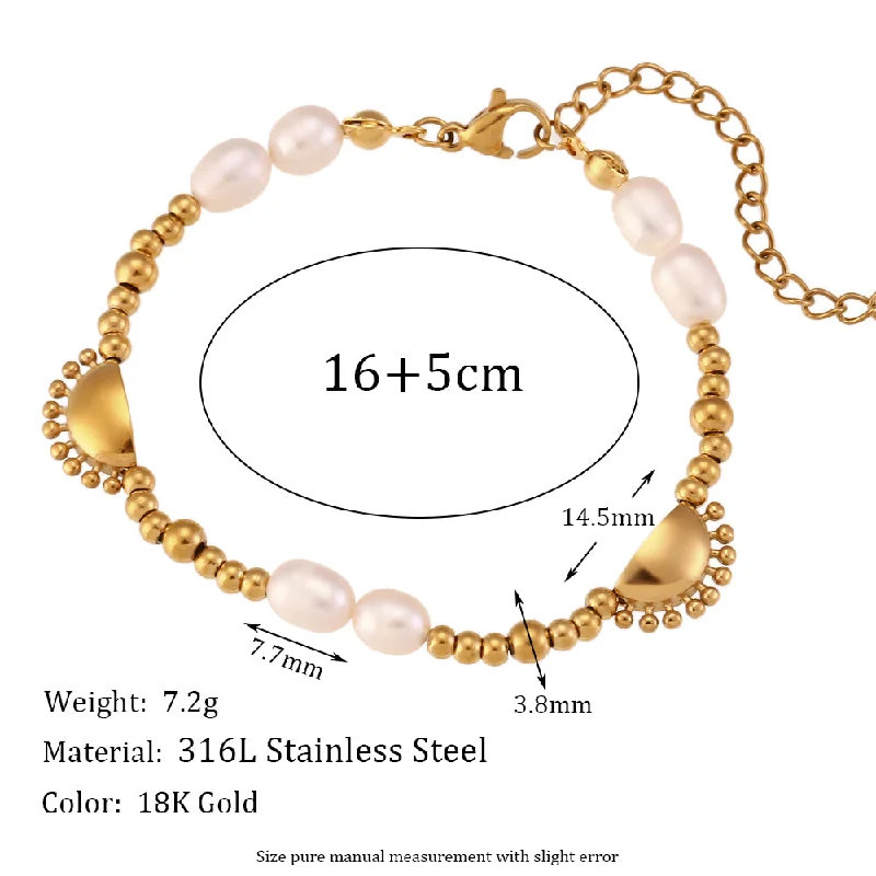 Bracelet 16cm 5cm-Gold