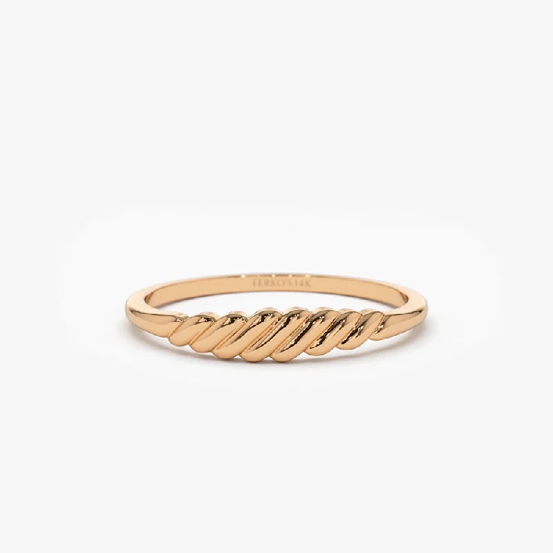 14K Rose Gold