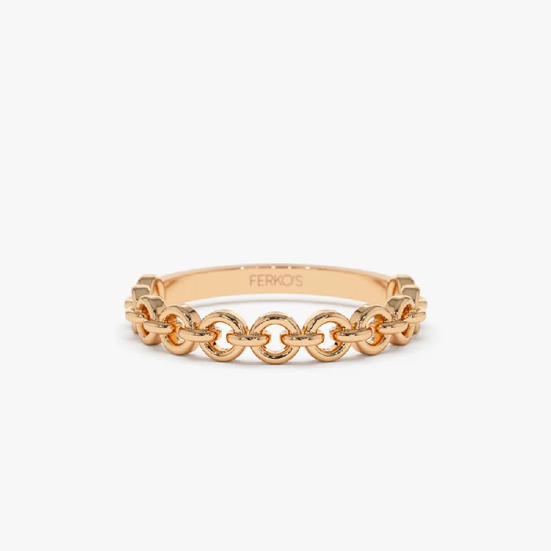 14K Rose Gold