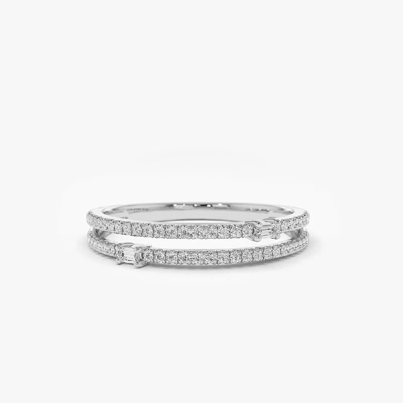 14K White Gold