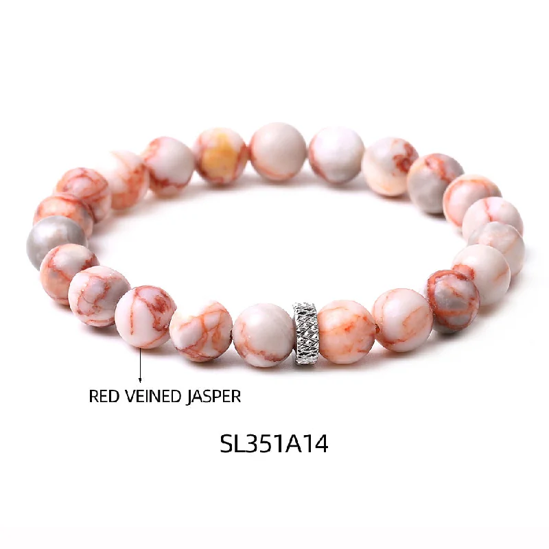 Sl351a14 Red Network Bracelet