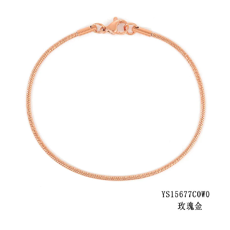 1.5mm Rose Gold-19cm-15677