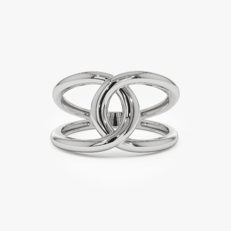 14K White Gold