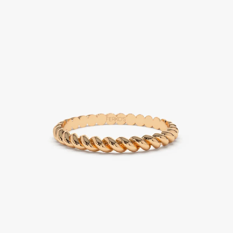 14K Rose Gold