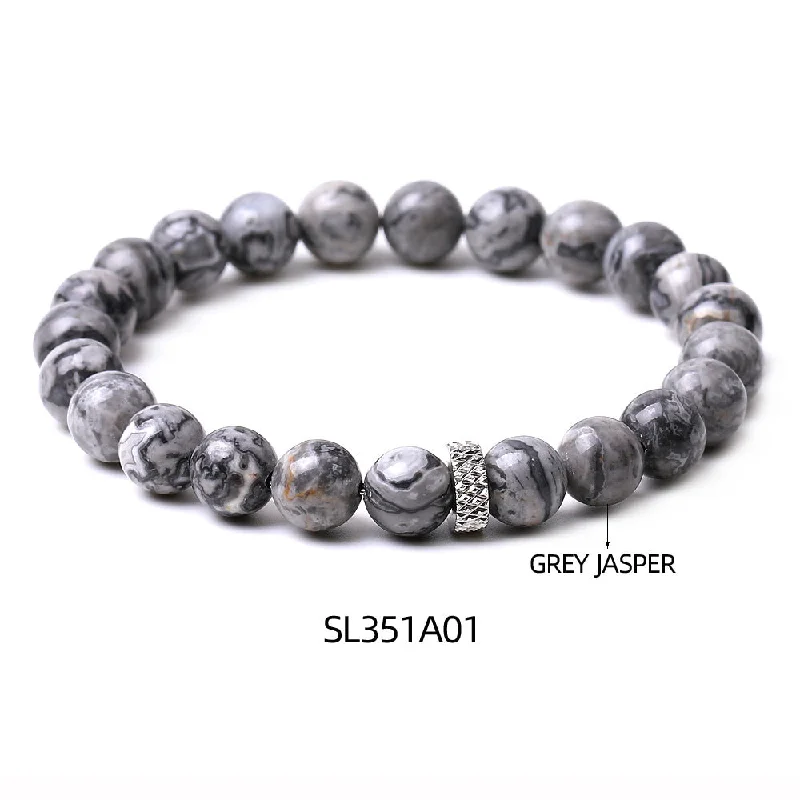 Sl351a01 Map Stone Bracelet