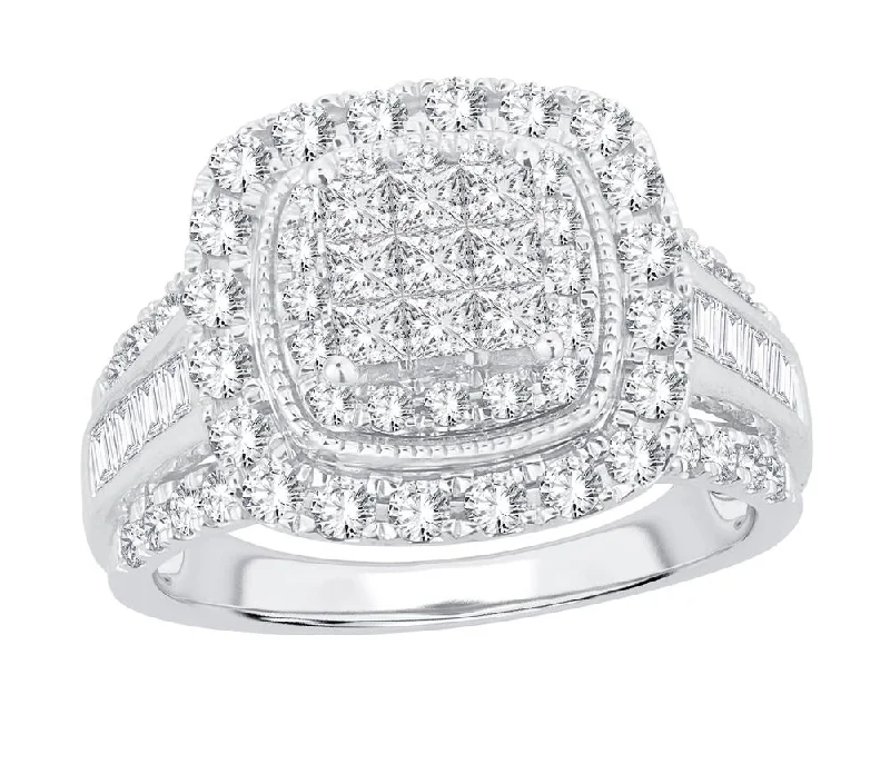 Luxury engagement rings for women -10k 1.50ct Diamond Ring