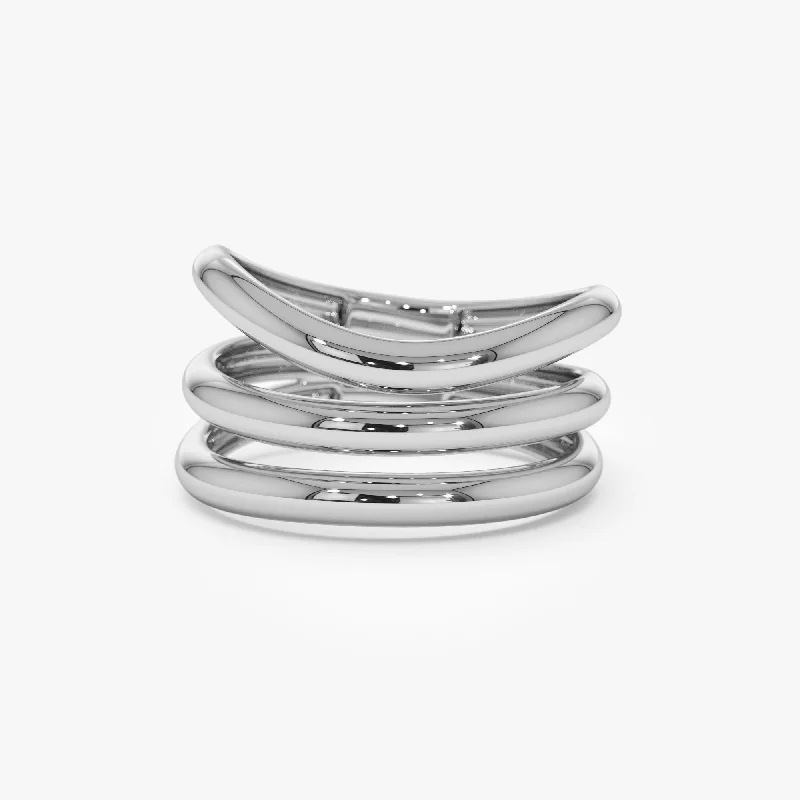 14K White Gold