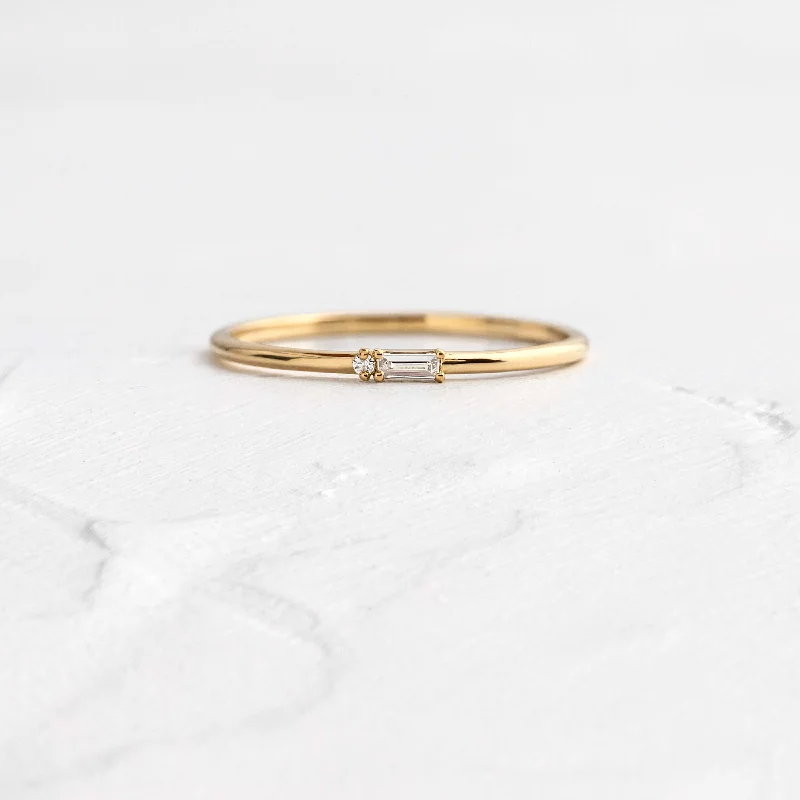 Women’s vintage wedding rings-Morse Code Rings: Initials