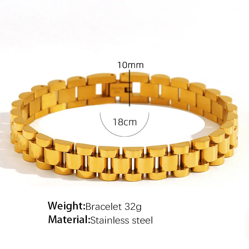 Sl12 Women's 18cm Gold Bracelet