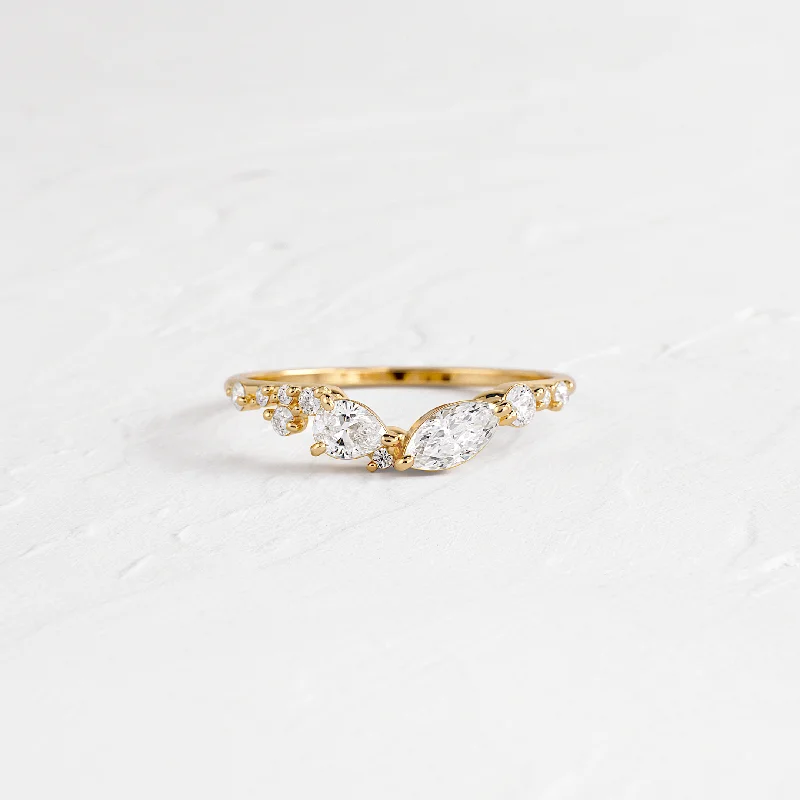 Women’s two-tone rings-Riverbank Ring