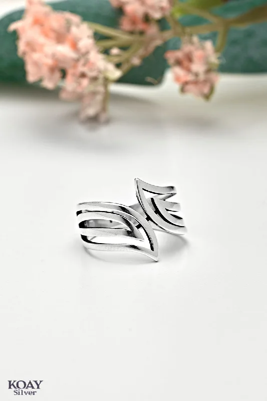 Women’s floral engagement rings-DB Ring