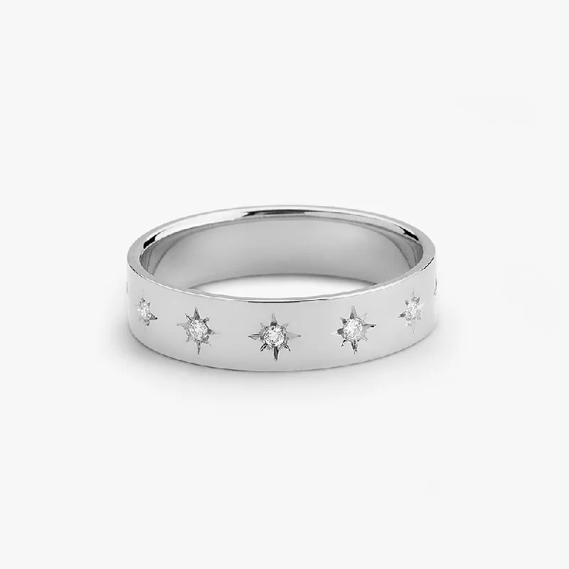 14K White Gold