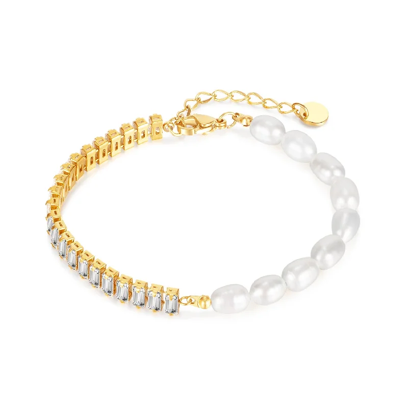 1269-[Steel Bracelets Gold]]